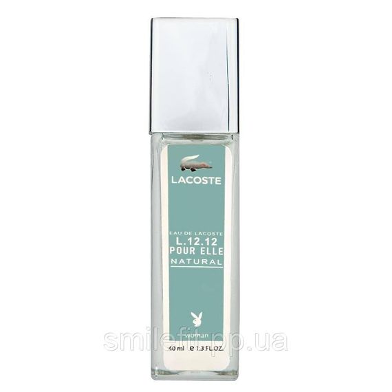 Lacoste Eau De Lacoste L.12.12 Pour Elle Natural Pheromone Parfum женский 40 мл | Зображення 1