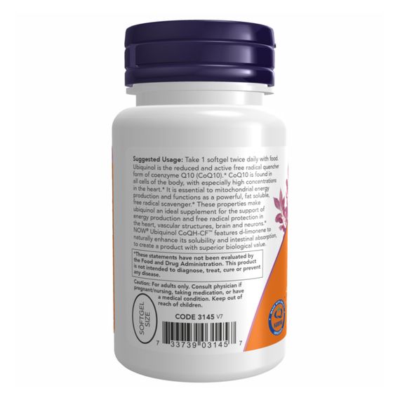 CoQH-CF Ubiquinol - 60 sgels | Зображення 2
