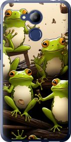 Чехол на Huawei Honor 6C Pro Жабки "5656u-1358-17620"