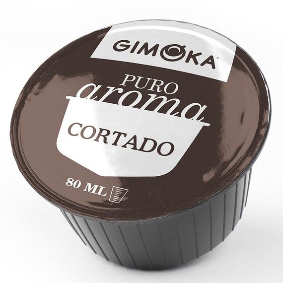Кава в капсулах Dolce Gusto (Nescafe) Gimoka Cortado 16 шт Італія Нескафе Дольче Густо | Зображення 1