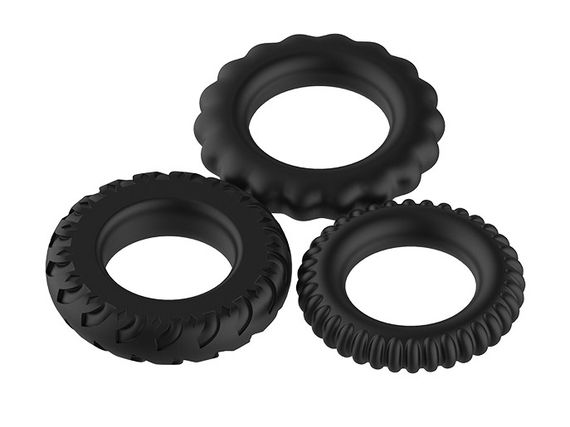 Набір з 3 ерекційних кілець LyBaile Titan, BI-210148 Sex Aura | Зображення 3