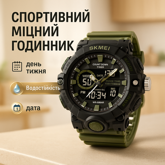 Часы для военной и тактической деятельности, Часы для активных военных Армейские электронные ZF-54