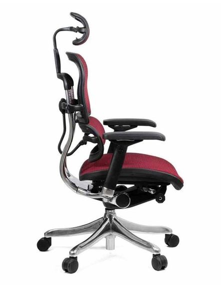 Кресло компьютерное ERGOHUMAN Plus Burgundy | Зображення 4