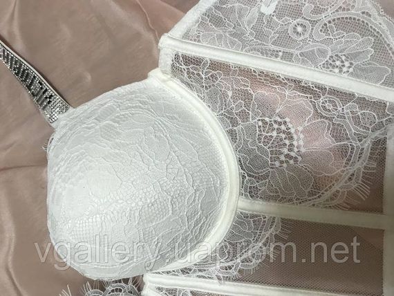 Жіночий мереживний корсет Victoria`s Secret зі стразами, Корсет Вікторія Сикрет Стрази, Корсет жіночий | Зображення 8
