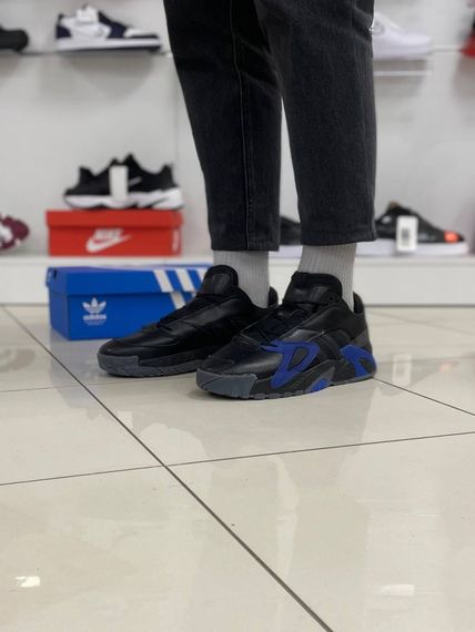 Кросівки Adidas Streetball (black / blue) | Зображення 4