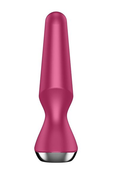 Анальна пробка з функцією керування зі смартфона Satisfyer Vibrator ilicious 2, бордовий Sex Aura | Зображення 4