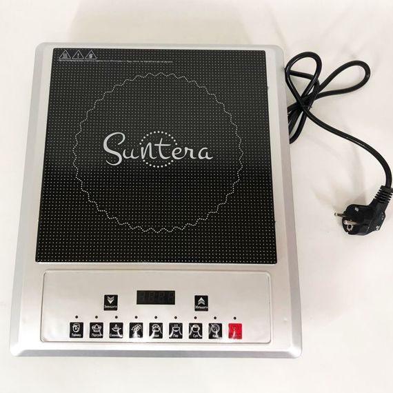 Плитка індукційна Suntera ICD-1012, 2000 Вт, індукційна плита міні, електроплита інфрачервона | Зображення 5