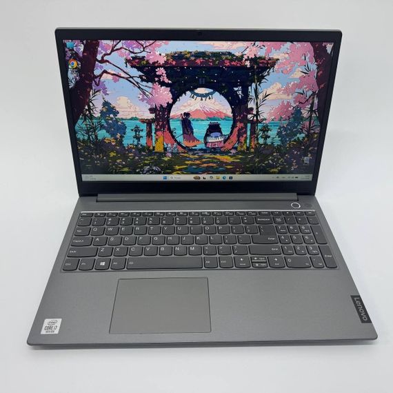 Ультрабук Lenovo ThinkBook 15 / 15.6" (1920x1080) IPS / Intel Core i7-1065G7 (4 (8) ядра по 1.3 - 3.9 GHz) / 16 GB DDR4 / 256 GB SSD / Intel UHD Graphics / WebCam б/у | Зображення 2