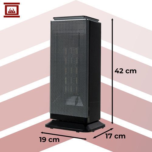 Енергозберігаючий керамічний електричний обігрівач KAMINER LUMNI 2.0 PTC 2000 Вт з пультом дистанційного керування | Зображення 1