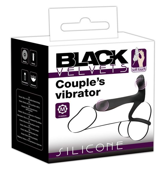 Вибратор для пар - Black Velvets Couple's Vibrator sexstyle
