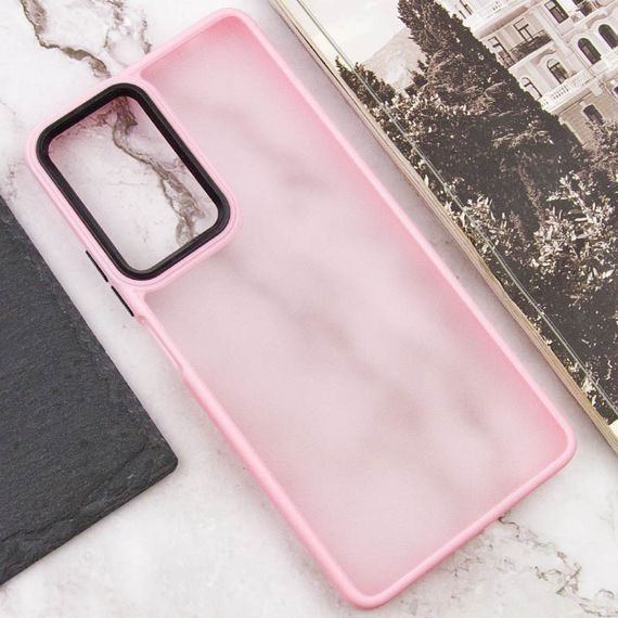 Чехол TPU+PC Lyon Frosted для Xiaomi Redmi 13 4G / Poco M6 4G Pink | Зображення 3