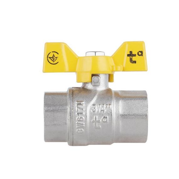 Кран кульовий Thermo Alliance Forte 3/4" ВР для газу (метелик) SF602G20 | Зображення 4