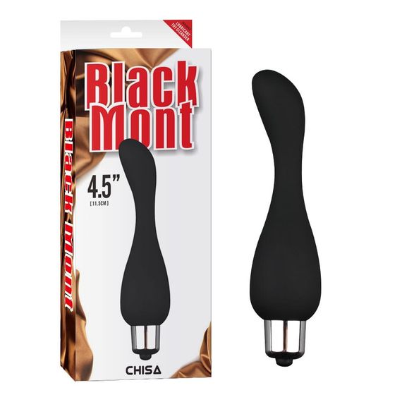 Анальний стимулятор із вібрацією Chisa Black Mont Vibrating Smmothie, чорний Sex Aura