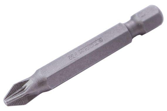 Набор бит Intertool - PH1 x PH2 x PZ1 x PZ2 x 50 мм Storm (5 шт.) (VT-0205) | Зображення 1