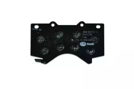 Колодки передні гальмівні Land Cruiser 4.7/4.5d 08-, HELLA PAGID (8DB355013151) | Зображення 3