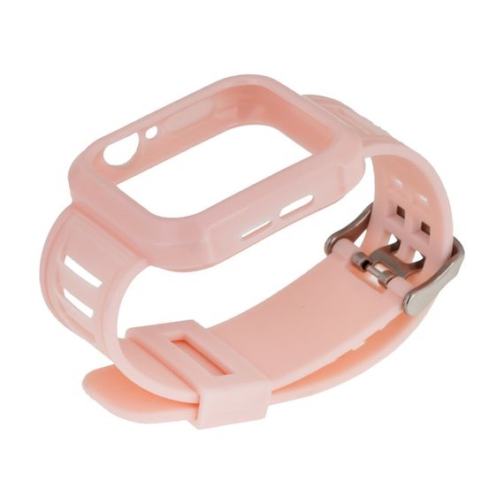 Ремешок для Apple Watch Band Silicone Shine + Protect Case 44mm | Зображення 6