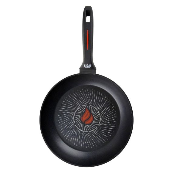 Сковорода антипригарная с крышкой Krauff Smart Fry 26 см 88-222-115 алюминиевая для всех плит | Зображення 8