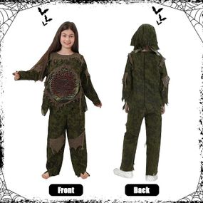 Костюм зомби для мальчика 7-8 лет 122-128см страшный детский карнавальный образ на Хэллоуин маскарад Halloween