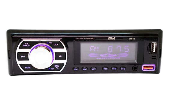 Автомагнітола з Bluetooth, RGB підсвічуванням Boschmann BM-20 (46445-BM-20_396) | Зображення 3