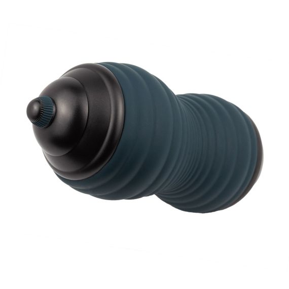 Мастурбатор вагіна з кібершкіри Adrien Lastic Siltex Ultra, бежевий у сірій колбі Sex Aura | Зображення 4