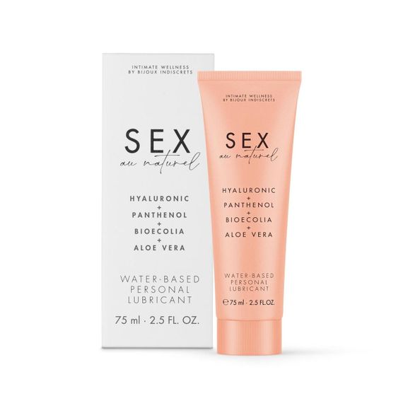 Лубрикант на водній основі Bijoux Indiscrets - Sex au Naturel 75 мл sexstyle | Зображення 2