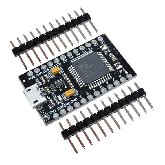 Контроллер Micro ATmega32U4-MU MicroUSB Diymore 3.3В | Зображення 2