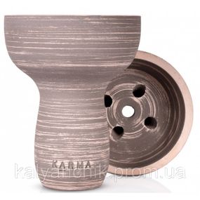 Чаша для кальяна из красной глины Karma классическая
