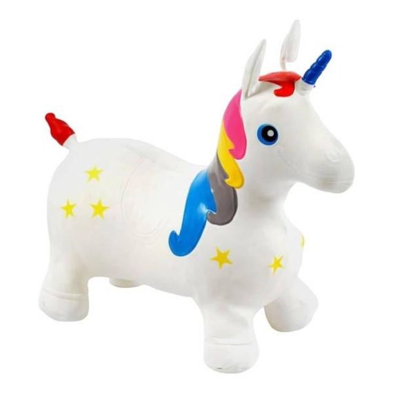 Стрибок гумовий Єдиноріг Білий 1,3 кг