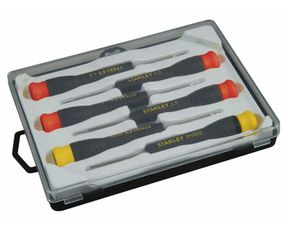 Набір викруток Stanley 6 шт прецизійних (Sl :1;1,2;1,5;1,8; Phs: 000, 00) (STHT0-62631)