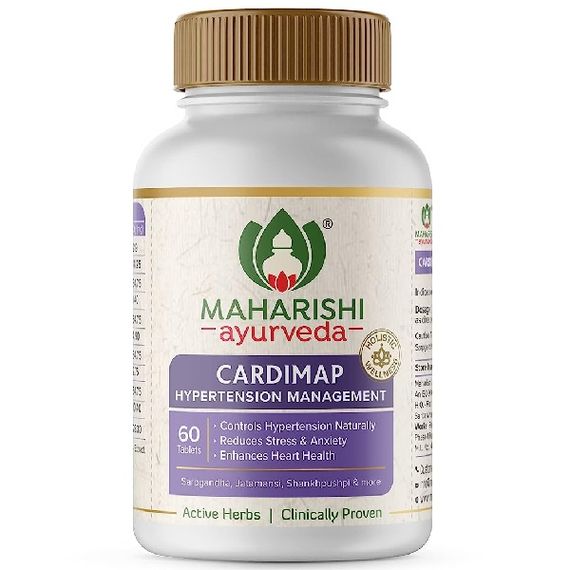 Комплекс для профилактики давления и кровообращения Maharishi Ayurveda Cardimap 60 Tabs