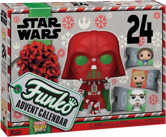 Набір подарунковий Funko POP Advent Calendar: Star Wars Holiday 62090