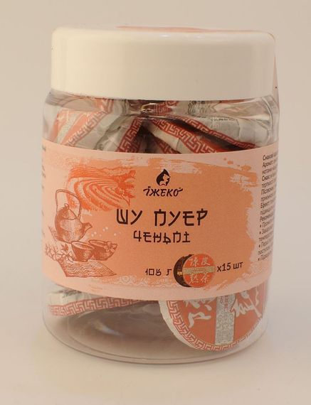 Білий чай з ченьпі (陈皮), Міні-точа 7 г, набір 15 шт