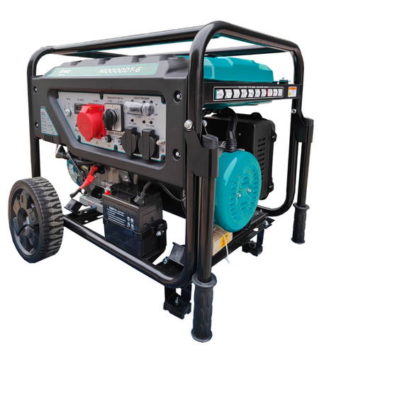 Генератор бензиновый INVO H10000DТ-G 8.5 кВт Бензогенератор Трехфазный бензиновый генератор Генератор 7 кВт