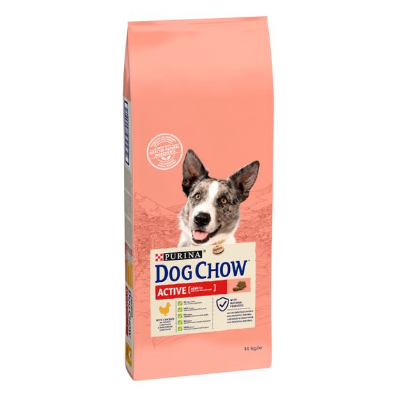 Сухий корм для активних собак з куркою Dog Chow Active Chicken 14 кг | Зображення 1
