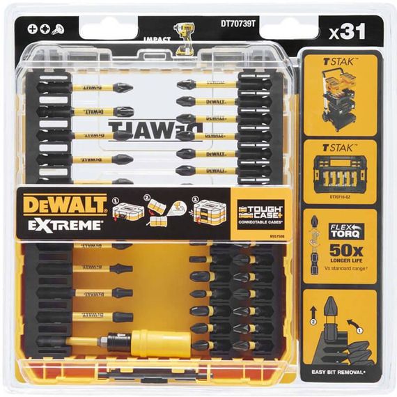 Набір біт 31шт DeWALT DT70739T | Зображення 3