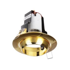 Светильник точечный поворотный RO-50F SB/G