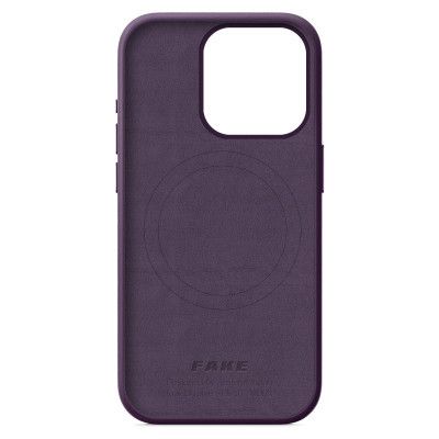 Чехол для мобильного телефона Armorstandart FAKE Leather Case Apple iPhone 15 Pro Deep Purple (ARM76302) | Зображення 1
