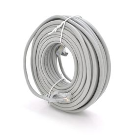 Патч-корд литой VEGGIEG,CCA,UTP,RJ45,Cat.5e,25m,серый