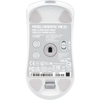 Мышка ASUS ROG Harpe Ace Aim Lab Edition Wireless/USB White (90MP02W0-BMUA10) | Зображення 2