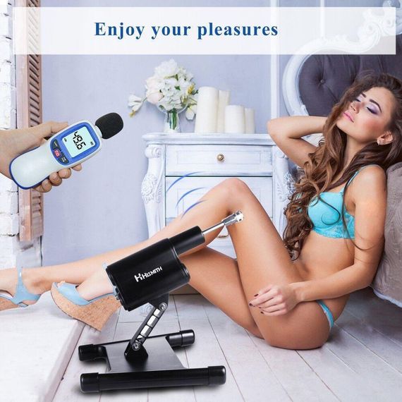 Смарт секс-машина Hismith AK-03 Sex Machine APP з фалоімітатором, стійка, не потребує складання Sex Aura | Зображення 7