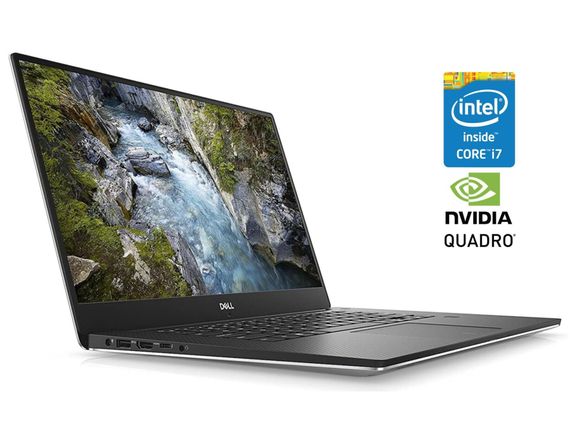 Мобильная рабочая станция Dell Precision 5530 / 15.6" (1920x1080) IPS / Intel Core i7-8850H (6 (12) ядра по 2.6 - 4.3 GHz) / 16 GB DDR4 / 512 GB SSD M.2 / nVidia Quadro P1000, 4 GB GDDR5, 128-bit / WebCam / Win 11 Pro б/у