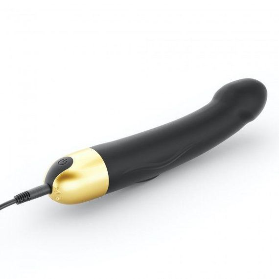 Вібратор Dorcel Real Vibration M Gold 2.0: Розкішна G-spot стимуляція, "Реальна Вібрація", 3,7см, Чорний | Зображення 2