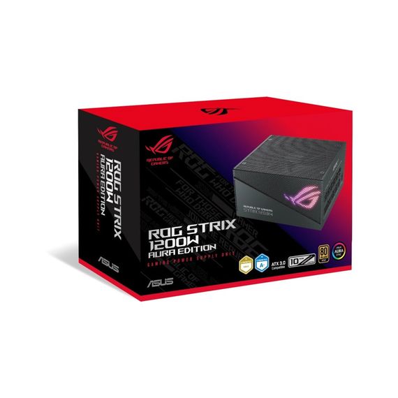 Блок живлення ASUS 1200W ROG STRIX PCIE5 Gold Aura Edition (90YE00P0-B0NA00) | Зображення 9