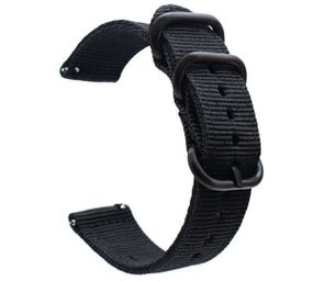 Нейлоновий ремінець Primo Traveller для годинника Garmin Vivoactive 3 / Vivomove HR / Forerunner 245/645 - Black