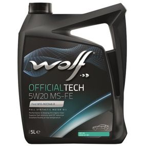 Моторное масло Wolf OFFICIALTECH 5W20 MS-FE 5л (8320385)
