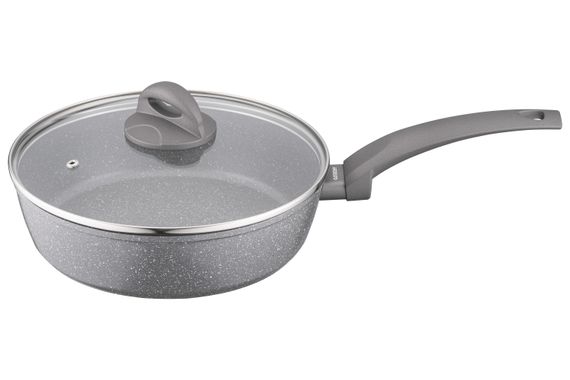 Сковорода ARDESTO глибока з кришкою Gemini Gourmet Apulia, 24см, алюміній, сірий (AR2424GGL) | Зображення 8