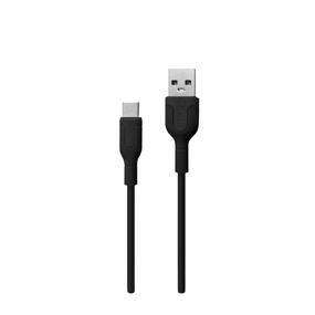 Кабель USB Type-C WALKER C350 чорний