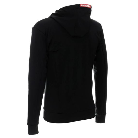 Толстовка чоловіча з капюшоном Poundout Gear HATE black , XXXL | Зображення 1