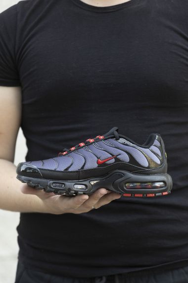 Кросівки Air Max TN Plus Grey Black Red White весна / осінь 1319 42 26,5 см | Зображення 2