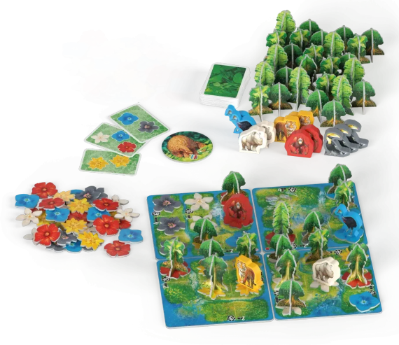 Настільна гра HUTAN: Життя в тропіках (HUTAN: Life in the Rainforest) | Зображення 1